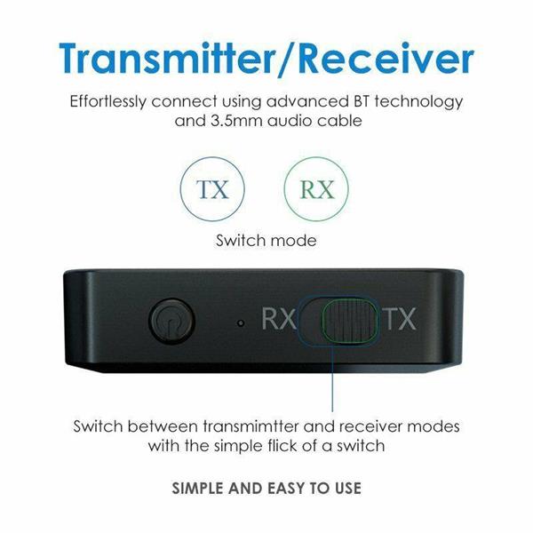 Grote foto bluetooth 5.0 transmitter ontvanger audio adapter receiver auto onderdelen autoradio