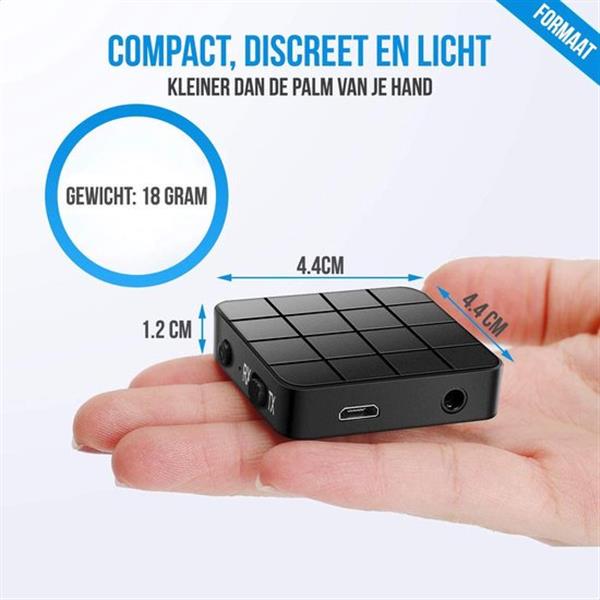 Grote foto bluetooth 5.0 transmitter ontvanger audio adapter receiver auto onderdelen autoradio