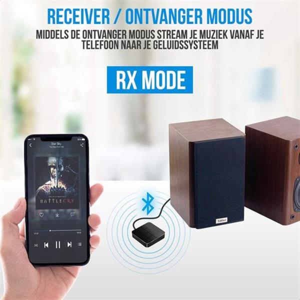 Grote foto bluetooth 5.0 transmitter ontvanger audio adapter receiver auto onderdelen autoradio
