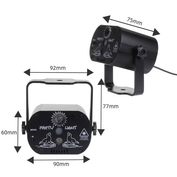 Grote foto discolamp discobal discoverlichting verlichting laser stroboscoop 60 patronen huis en inrichting overige