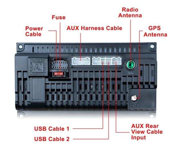 Grote foto autoradio navigatie android 11 wifi bt gps 2din 2 din ac auto onderdelen navigatie systemen en cd