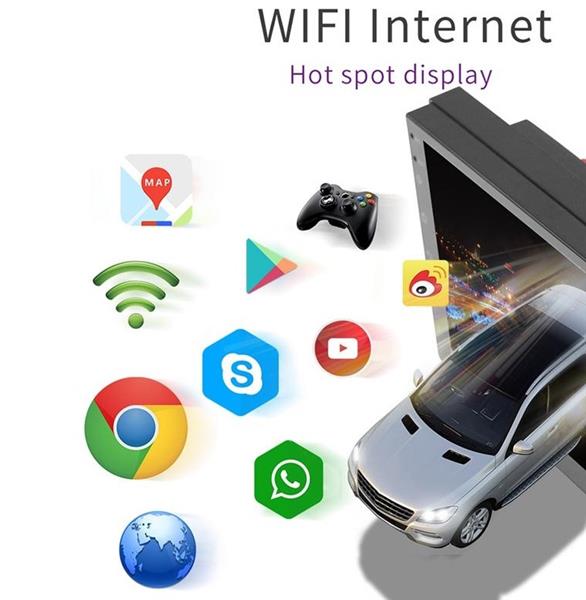 Grote foto autoradio navigatie android 11 wifi bt gps 2din 2 din ac auto onderdelen navigatie systemen en cd