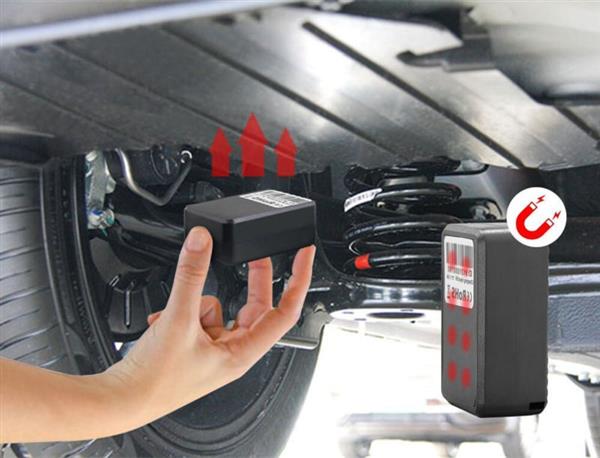 Grote foto magneet auto volgsysteem gps tracker app xl 300 dagen accu auto onderdelen overige auto onderdelen