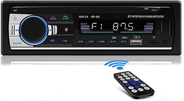 Grote foto autoradio auto radio 1din 1 din bluetooth 2x usb aux fm sd auto onderdelen autoradio