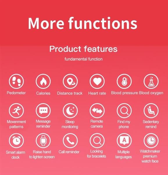 Grote foto stappenteller hartslagmeter fitness tracker band mi band 6 m6 geel sport en fitness overige sport en fitness