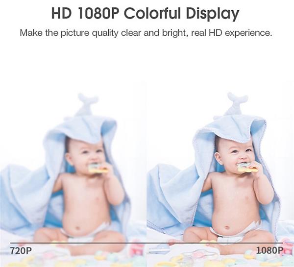 Grote foto wifi babyfoon 2k camera kinderkamer baby foon app 360 graden kinderen en baby babyfoons