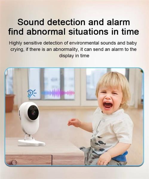 Grote foto wifi babyfoon camera baby foon monitor 4.3 inch scherm kinderen en baby babyfoons