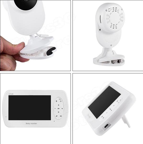 Grote foto wifi babyfoon camera baby foon monitor 4.3 inch scherm kinderen en baby babyfoons