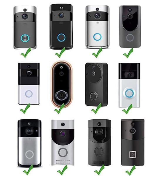 Grote foto stekker adapter video deurbel voeding ring eken eufy 3m huis en inrichting woningdecoratie