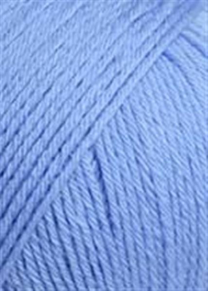 Grote foto lang yarns merino 200 bebe nr 372 midden blauw verzamelen overige verzamelingen