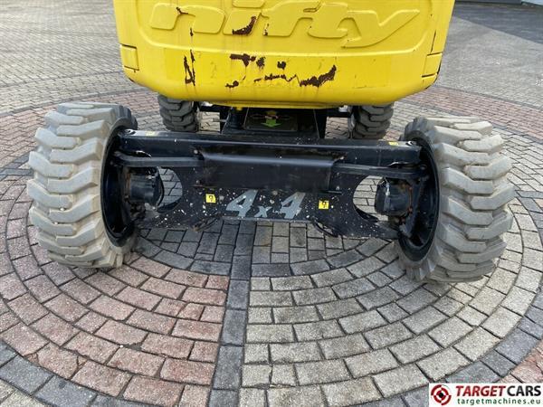 Grote foto niftylift hr17d articulated 4x4 diesel boom work lift 1730cm doe het zelf en verbouw hoogwerkers