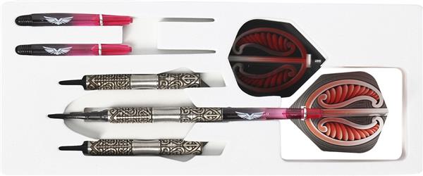 Grote foto softtip shot warrior hautoa 80 st. warrior hautoa 80 20 gram sport en fitness darts