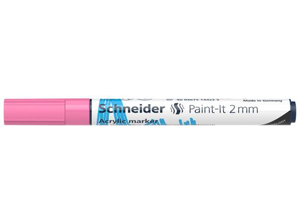 Grote foto acryl marker schneider paint it 310 pastel roze verzamelen overige verzamelingen