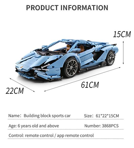 Grote foto mould king 13056sd lambo sian kinderen en baby overige