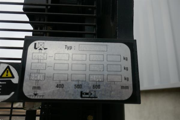 Grote foto vs 21392 elektrische triplex stapelaar initiele lift 4940mm doe het zelf en verbouw hefwerktuigen