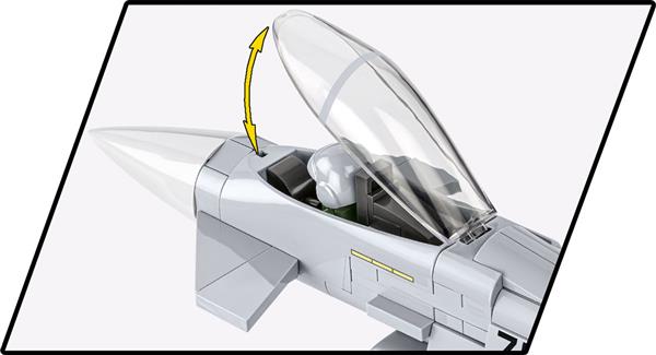 Grote foto cobi 5850 eurofighter typhoon austrian air force kinderen en baby overige