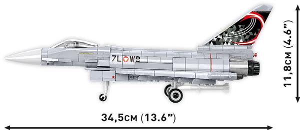 Grote foto cobi 5850 eurofighter typhoon austrian air force kinderen en baby overige