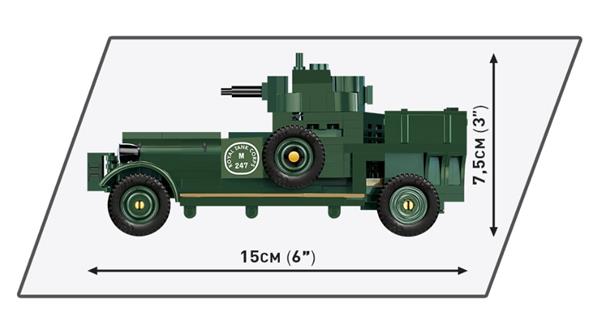 Grote foto cobi ww1 2988 rolls royce armored car kinderen en baby overige