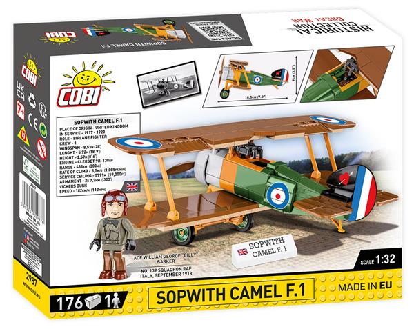 Grote foto cobi ww1 2987 sopwith f1 camel kinderen en baby overige