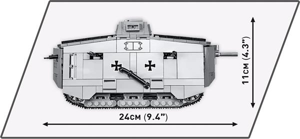 Grote foto cobi 2989 sturmpanzerwagen a7v kinderen en baby overige