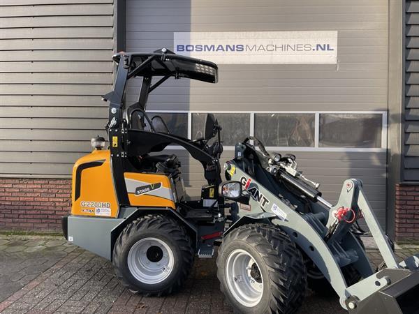 Grote foto giant g2200 x tra hd minishovel nieuw 599 lease agrarisch shovels