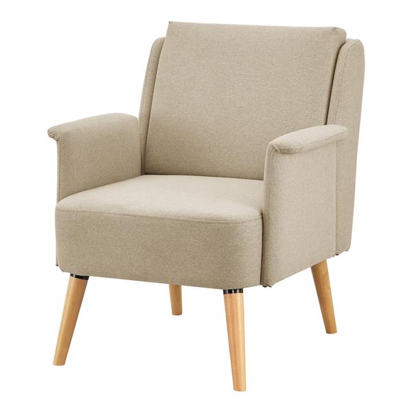 Grote foto en.casa fauteuil edling 83x73x75 cm beige houtkleurig en zwart huis en inrichting stoelen