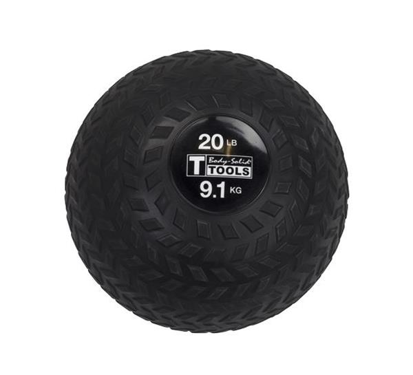 Grote foto body solid premium tire tread slam ball 4 6 kg sport en fitness fitness