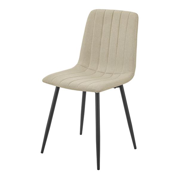 Grote foto en.casa eetkamerstoel elsern 89x43x51 cm set van 2 beige en zwart huis en inrichting stoelen