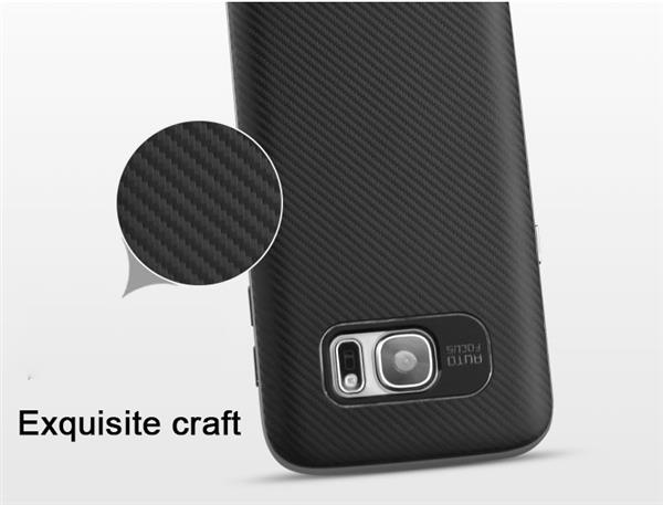 Grote foto u.case brand premium samsung s7 edge case silver gratis anti shock screen protector t.w.v. 9 95 telecommunicatie mobieltjes