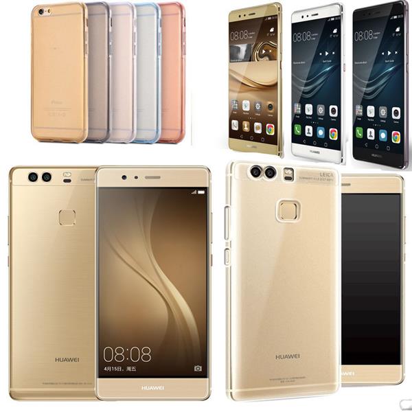 Grote foto huawei p8 dual tpu case 360 graden cover 2 in 1 transparant telecommunicatie mobieltjes