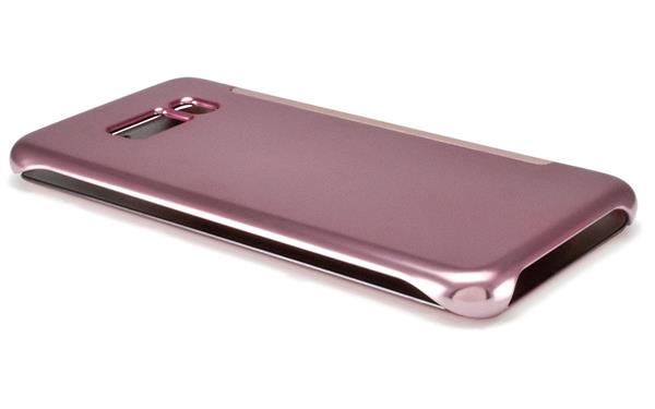 Grote foto s8 plus spiegel flip mirror cover rosegold telecommunicatie mobieltjes