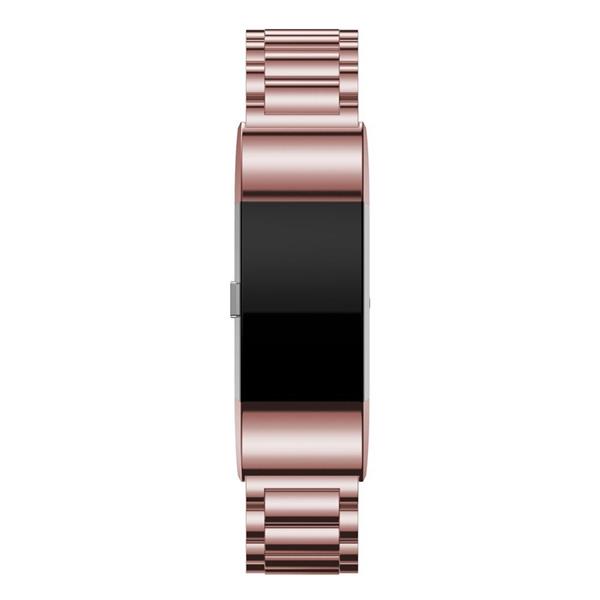 Grote foto fitbit charge 2 metal roestvrij stalen armband rosegold kleding dames horloges