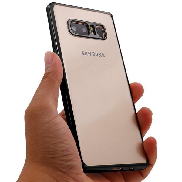 Grote foto note 8 hoesje tpu siliconen case softgel ultradunne cover zwart telecommunicatie mobieltjes