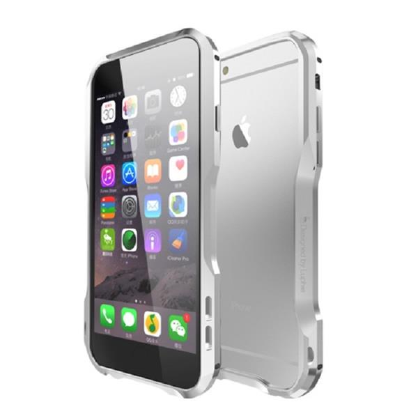 Grote foto luphie incisive sword aluminium aircraft premium case iphone 6s plus 6 plus zilver telecommunicatie mobieltjes