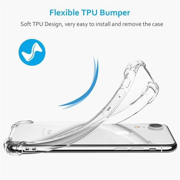 Grote foto drphone iphone xr 6.1 inch tpu hoesje siliconen shock bumper case telecommunicatie mobieltjes