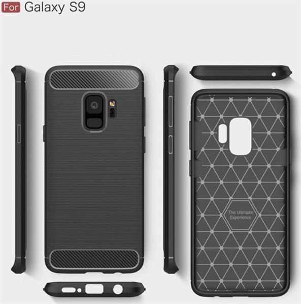 Grote foto premium drphone shock proof geborsteld carbon print samsung galaxy s9 case luxe tpu hoes telecommunicatie mobieltjes