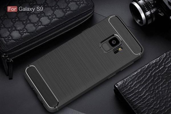 Grote foto premium drphone shock proof geborsteld carbon print samsung galaxy s9 case luxe tpu hoes telecommunicatie mobieltjes