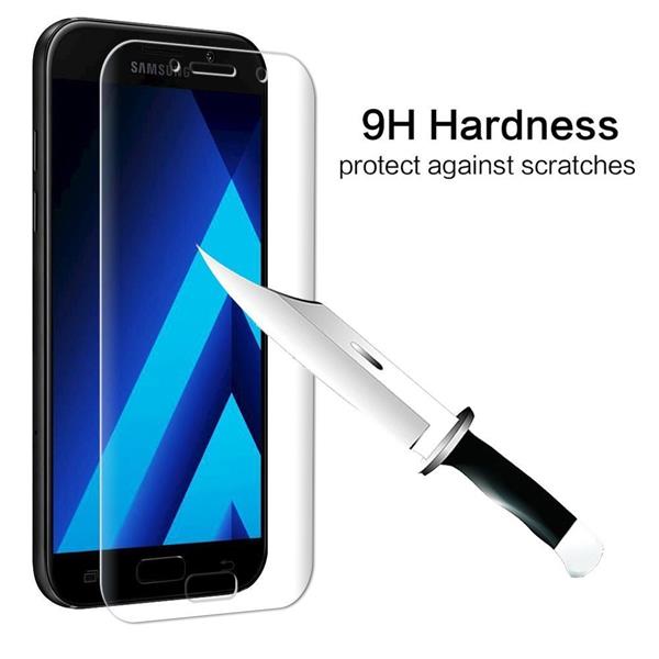 Grote foto drphone samsung a3 2017 glas 4d volledige glazen dekking full coverage curved edge frame tempered gl telecommunicatie mobieltjes