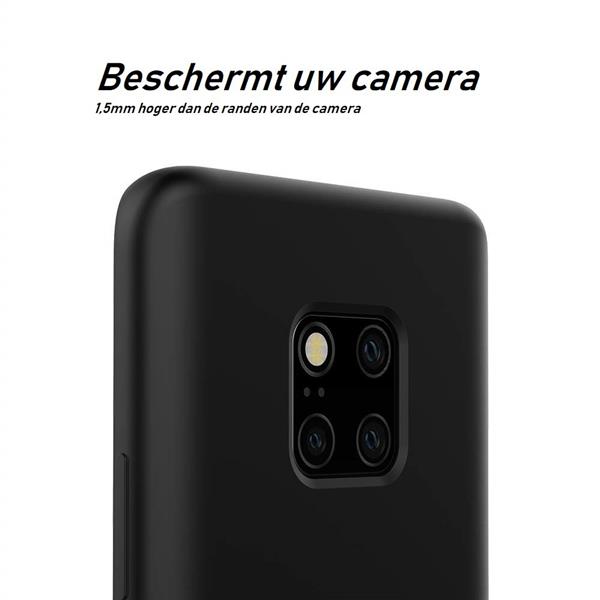 Grote foto drphone mate 20 pro siliconen hoesje tpu case ultra dun flexibele hoes zwart telecommunicatie mobieltjes