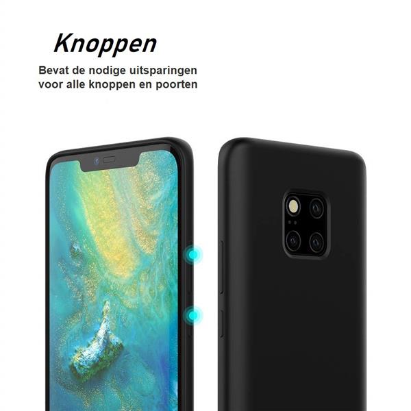 Grote foto drphone mate 20 pro siliconen hoesje tpu case ultra dun flexibele hoes zwart telecommunicatie mobieltjes