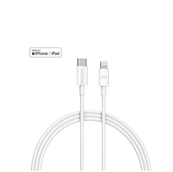 Grote foto drphone z series mfi kabel pd 1m 9v ondersteuning fast charging iphone ipad kabel usb c n telecommunicatie opladers en autoladers