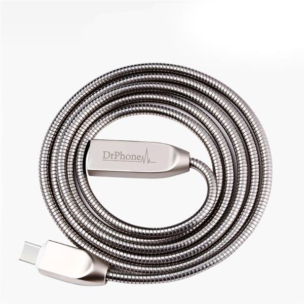 Grote foto drphone durable pro metalen usb c oplaadkabel adapter voor type c aansluiting tablet smartph telecommunicatie opladers en autoladers