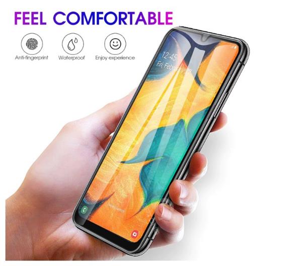 Grote foto drphone samsung a70 2019 glas 4d volledige glazen dekking case friendly zwart telecommunicatie mobieltjes