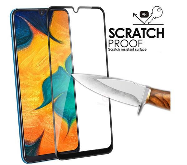 Grote foto drphone samsung a70 2019 glas 4d volledige glazen dekking case friendly zwart telecommunicatie mobieltjes