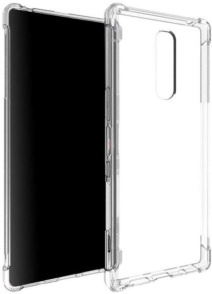Grote foto drphone xz4 tpu hoesje siliconen bumper case met verstevigde randen transparant telecommunicatie mobieltjes