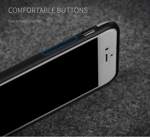 Grote foto iphone 7 plus x level goodcyl carbon fiber textuur soft tpu case blauw telecommunicatie mobieltjes