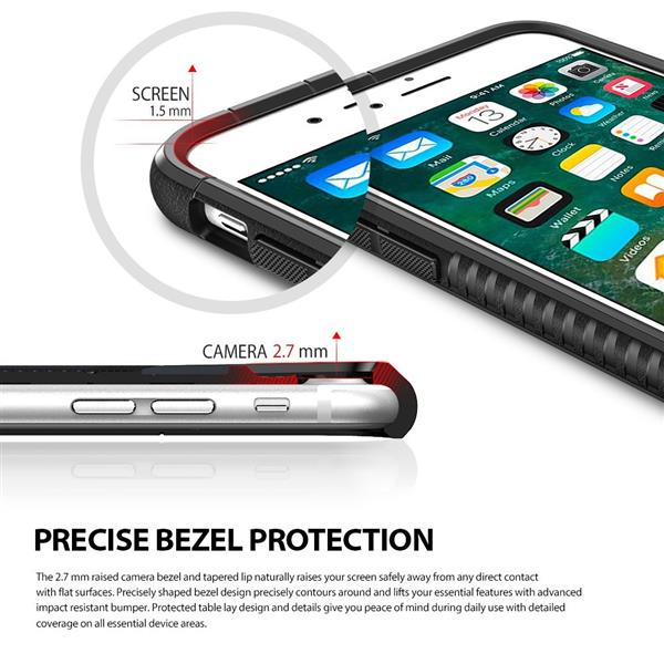 Grote foto iphone 7 plus rearth ringke max defender case bumblebee ringke max hd screenprotector telecommunicatie mobieltjes