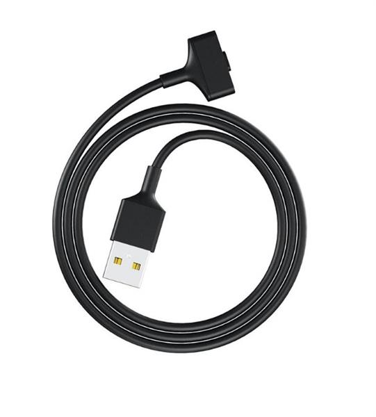 Grote foto drphone ion3 1 meter fitbit ionic magnetisch usb oplaad kabel charger lader adapter zwart telecommunicatie opladers en autoladers