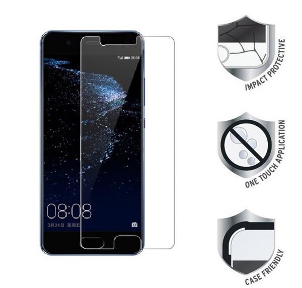 Grote foto 2 pack huawei p10 tempered glass screenprotector anti burst tegen schokken vallen echt glas telecommunicatie mobieltjes