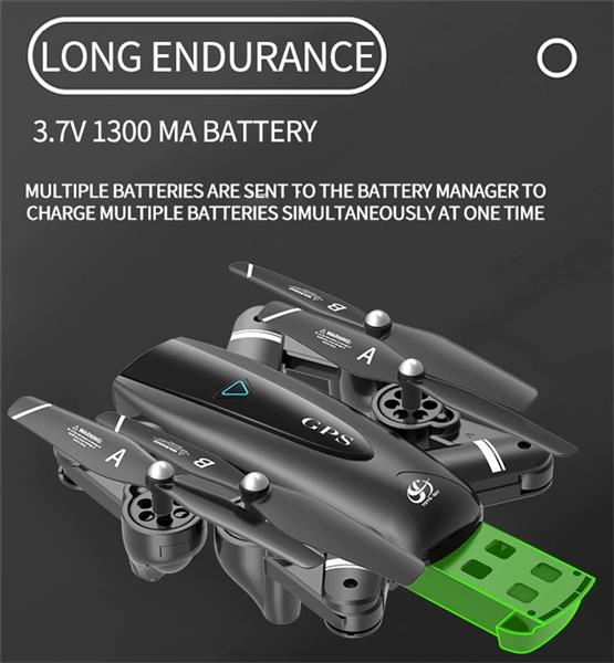 Grote foto luxwallet tt lite gps drone 30km h 210 gram afstandsbediening gps 2.4ghz camera foto ap computers en software overige computers en software